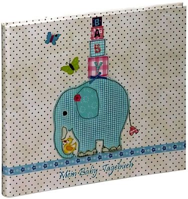 Pagna Babytagebuch 24x23cm Olifant 48S