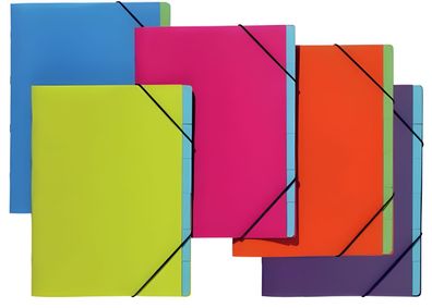 Pagna Ordnungsmappe Funky Orga PP 6 Fächer sortiert