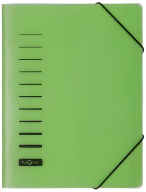 Pagna Ordnungsmappe 6 Fächer grün