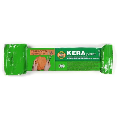 KOH Modelliermasse Keraplast-Ton Lufthärtend 300g terracotta