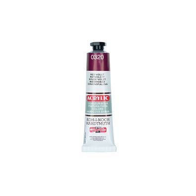 KOH Acrylfarbe 40 ml Tube red violet