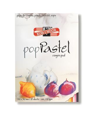 KOH Pastell- Malblock A3 Block - 20 Blatt weiß , 220 g/m²