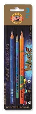 KOH Vollminenfarbstifte Progresso 3er