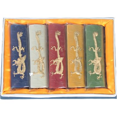 CMI Reibetusche Chinesische Tuschestäbe, farbig im 5er- Set