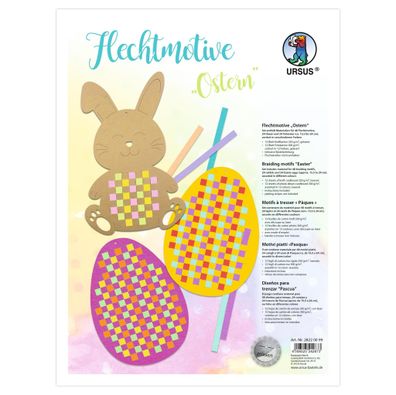 Ursus Flechtmotive "OSTERN"24 HASEN+24 Ostereier
