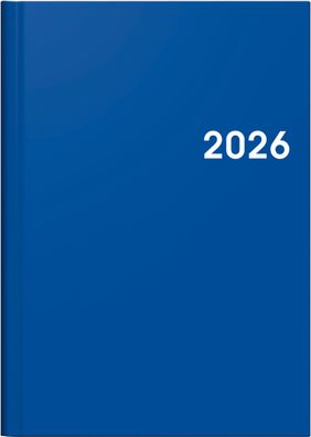 2026 Brunnen Buchkalender 796 A5 blau 4061947144970