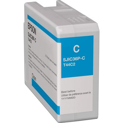 Epson Ink SJIC36P Cyan (C13T44C240)