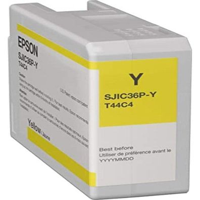 Epson Ink SJIC36P Yellow Gelb (C13T44C440)