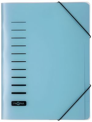 Pagna Ordnungsmappe 6 Fächer blau