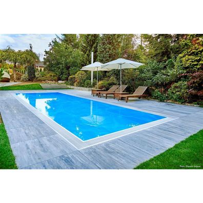 Trend PPline Überlaufbecken | Platin+ | 1,2 m Tiefe | versch. Ausführungen