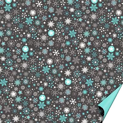 HEYDA 204875546 Faltblätter Lucia silberfarben