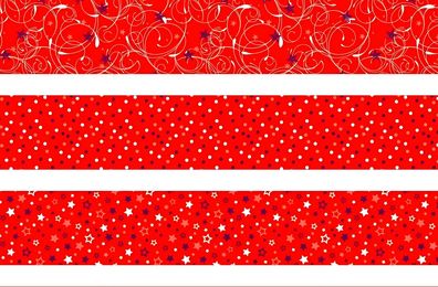 HEYDA 204875537 Faltstreifen-Set für Fröbelsterne 1 x 30 cm rot