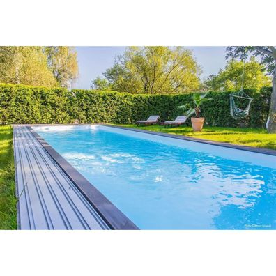 Trend PPline Skimmerpool | Platin | 1,2 m Tiefe | versch. Ausführungen