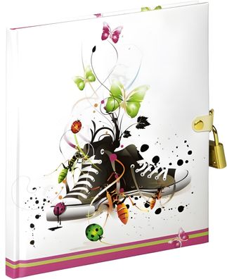 Pagna Tagebuch Chucks 128S mit Schloss blanko
