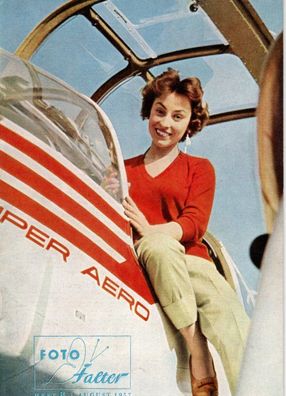 Zeitschrift Foto Falter Heft 8 - August 1957