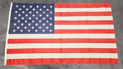 Fahne Flagge Amerika America USA XXL DICKE Qualität MIT 3 ÖSEN - 150 x 250 cm