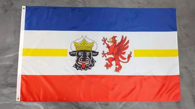 Fahne Flagge Mecklenburg Vorpommern - 90 x 150 cm