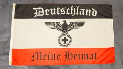 Fahne Deutsches Reich - Reichsadler - Deutschland Meine Heimat - 90 x 150 cm