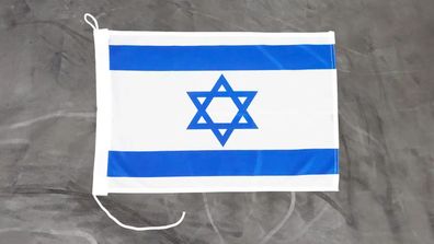 Fahne Flagge Israel Bootsfahne - 30 x 40 cm