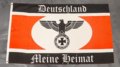 Fahne Flagge Deutschland - Meine Heimat - 90 x 150 cm