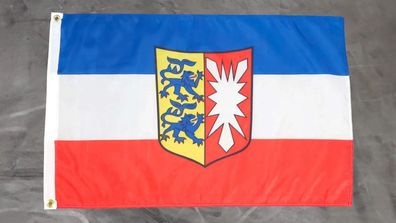Fahne Flagge Schleswig Holstein - 60 x 90 cm