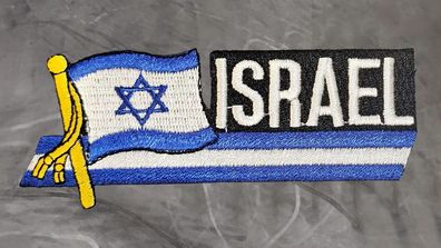 Aufnäher Aufbügler Israel Sidekick - 4 x 11,5 cm