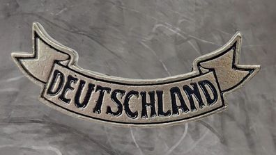 Pin Deutschland Schrift Abzeichen - 1,5 x 4,5 cm