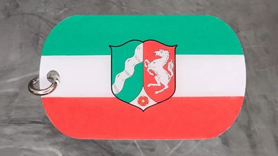 Erkennungsmarke Halskette DogTag Dog Tag Nordrhein Westfalen - 3 x 5 cm