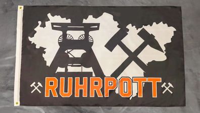 Fahne Flagge Ruhrpott - 90 x 150 cm