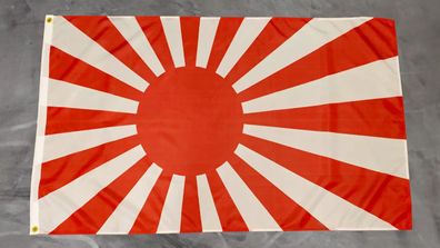 Fahne Flagge Japan Kriegsfahne Kaiserlich Japanische Marine - 90 x 150 cm