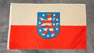 Fahne Flagge Thüringen - 90 x 150 cm