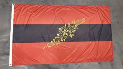Premium Fahne Flagge Jenaische Burschenschaft - Studentenflagge - 90 x 150 cm
