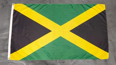 Fahne Flagge Jamaika Jamaica - 90 x 150 cm