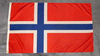 Fahne Flagge Norwegen - 90 x 150 cm