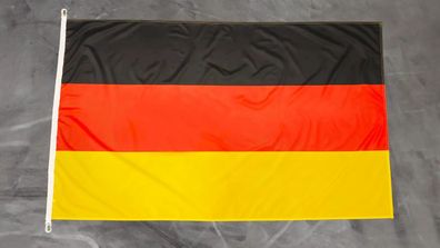Fahne Flagge Deutschland Sturmflagge mit Karabinerhaken - 90 x 150 cm