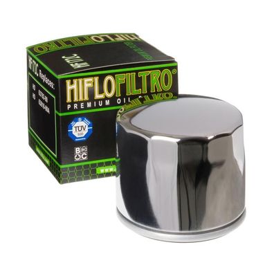 HF172C Ölfilter Harley chrom XLH 883 XLS XLX XLH FLH FLHC FLHS FXE FXE FXEF FXWG 637