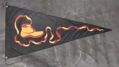 Premium Fahne Flagge Bundschuh - Schwarz - 75 x 150 cm