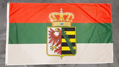 Premium Fahne Flagge Herzogtum Anhalt - 90 x 150 cm