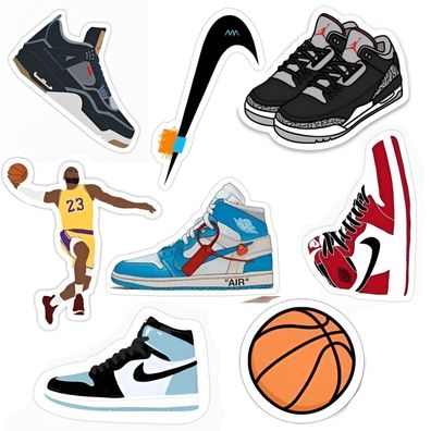 Nike Essbar Schuhe Tortenaufleger Torte Geburstag Zuckermasse + NAME s04