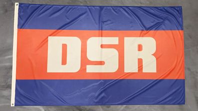 Premium Fahne Flagge VEB Deutsche Seeredereich DSR 1952 bis 1960 - 90 x 150 cm