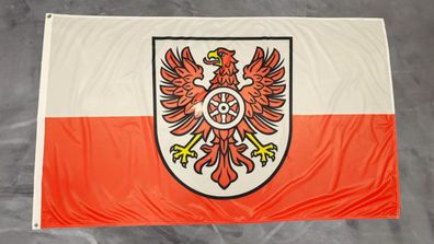 Premium Fahne Flagge Landkreis Eichsfeld - 90 x 150 cm