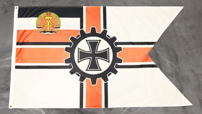 Premium Fahne Flagge Deutsches Reich - Reichskriegsfahne - DDR - 90 x 150 cm