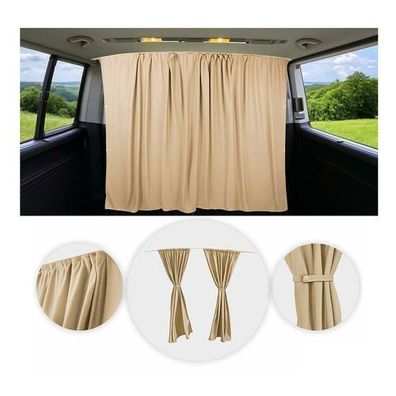 Maß Gardinen für Nissan Interstar H3 Fahrerhaus Abtrennung Sonnenschutz Beige