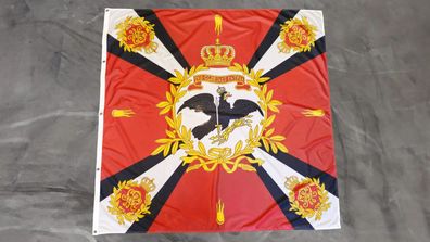 Premium Fahne Flagge Standarte Königliches Regiment Preußen - 150 x 150 cm