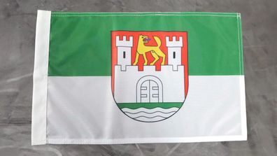 Fahne Flagge Wolfsburg - 30 x 45 cm