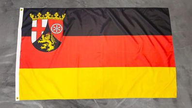 Fahne Flagge Rheinland Pfalz - 90 x 150 cm