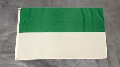 Fahne Flagge Schützenfest Grün Weiss - 90 x 150 cm