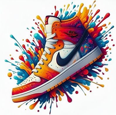 Schuhe 14x10cm Essbar Sneakers Tortenaufleger Torte Tortenbild Zuckerbild