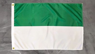 Fahne Flagge Schützenfest Grün Weiss Weiß - 60 x 90 cm