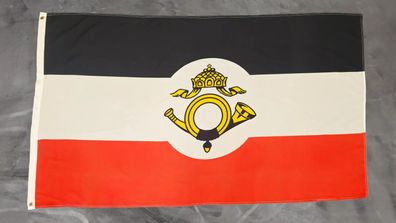 Fahne Flagge Deutsches Reich - Reichspost - 90 x 150 cm